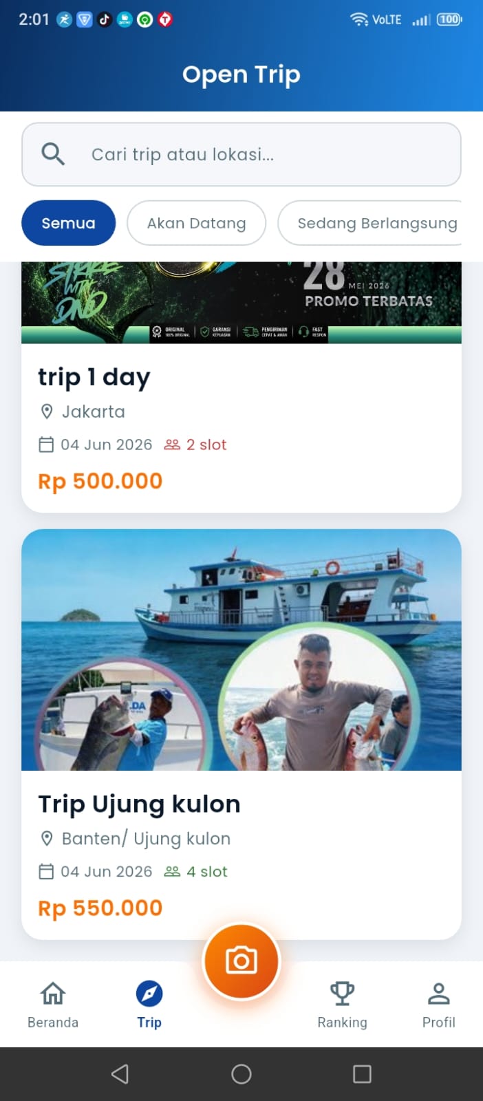 Open Trip